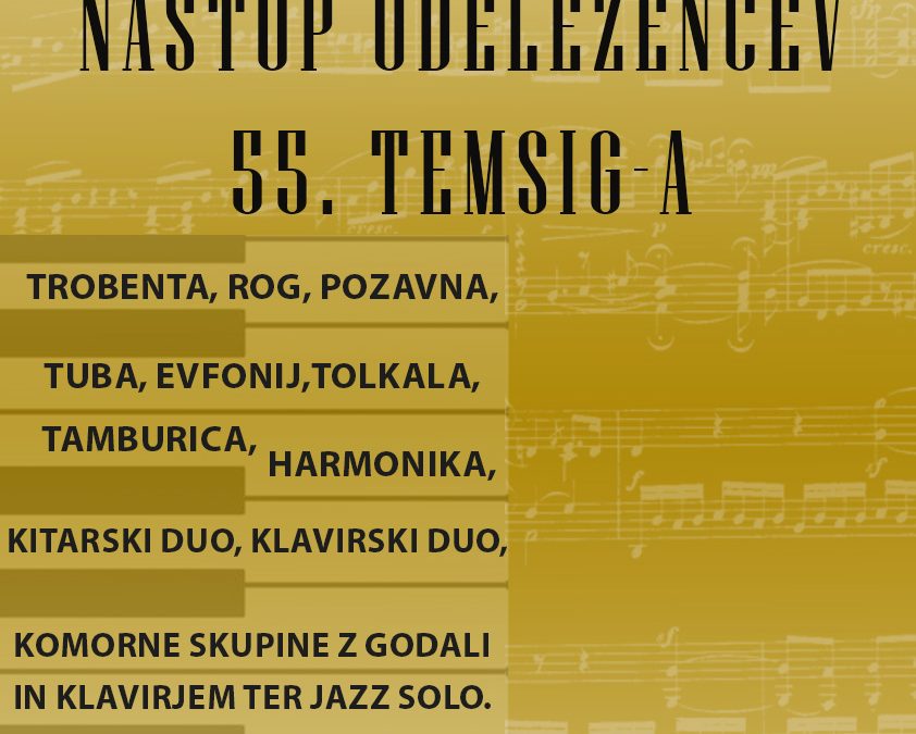 Nastop udeležencev 55. TEMSIG-a v Murski Soboti