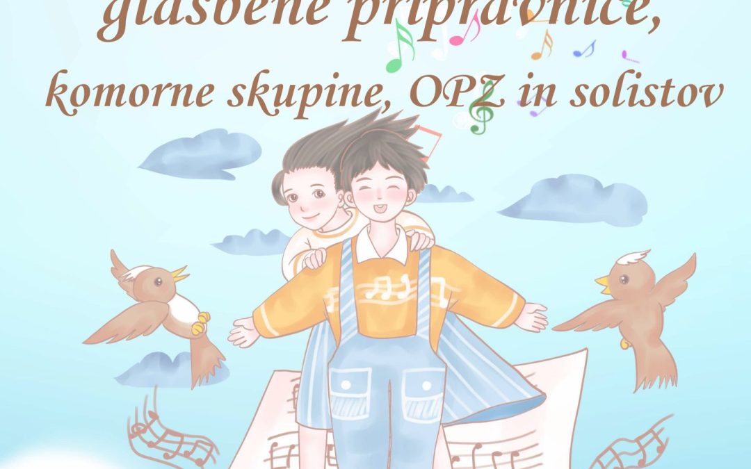 Koncert predšolske glasbene vzgoje, glasbene pripravnice, komorne skupine, OPZ-ja in solistov